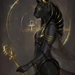 gato egito Cats and decoration: art present in the home