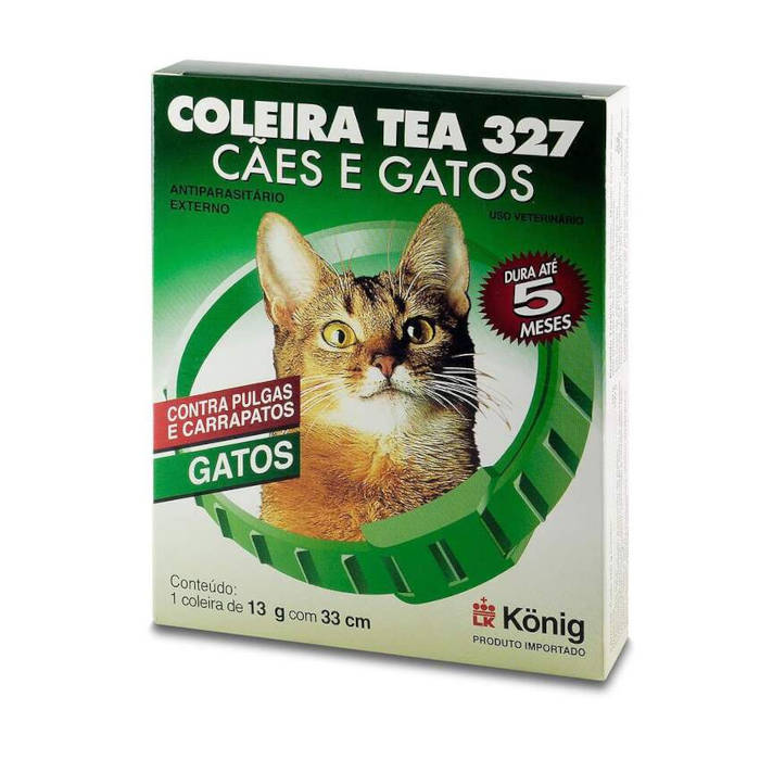 coleira antipulgas para gatos