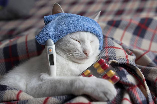 Febre felina: Como saber se meu gato está com febre? Sintomas e o que fazer